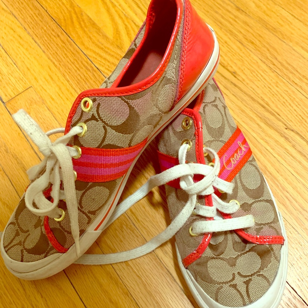 coach logo sneakers, 8
